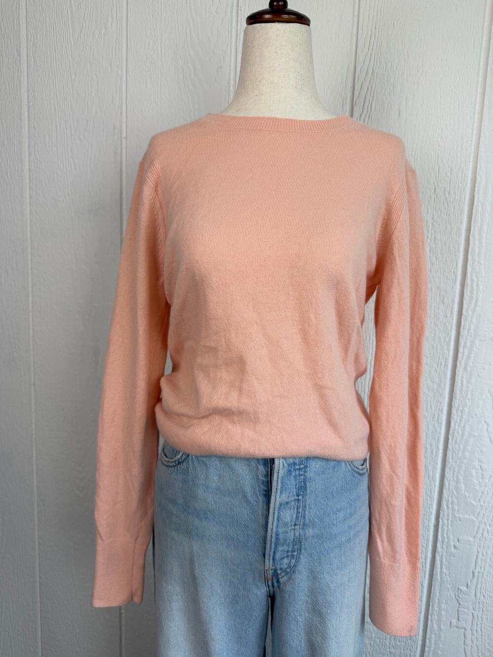 Banana Republic Filpucci Italian Yarn Pink Crewneck Sweater Women’s M